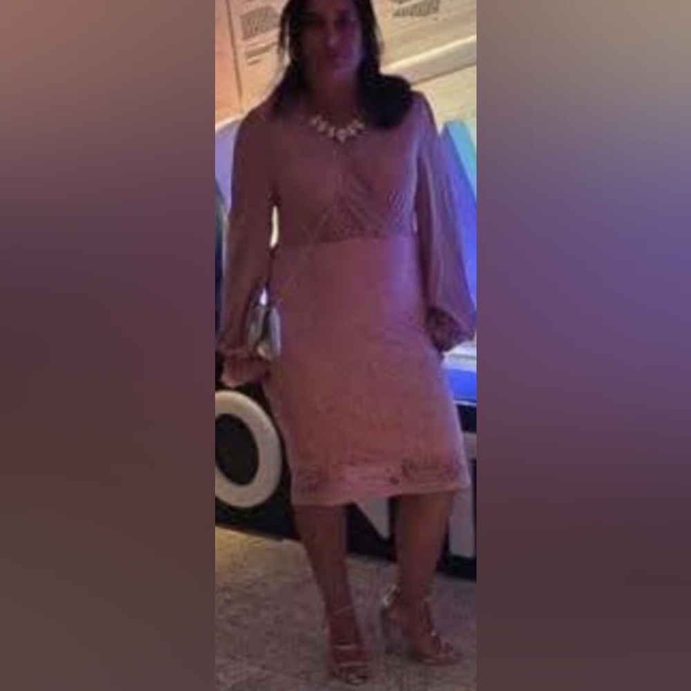 Elegant Rose Women's Dress
